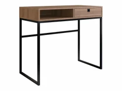 Mesa Escritorio 1 Cajon Negro/Miel^Venprodin