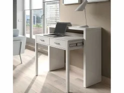 Mesa escritorio extensible con 2 cajones - L100 cm - Consola^Loungitude Best