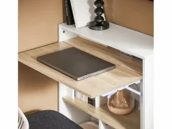 Mesa Escritorio Plegable Mesa Plegable FWT104-WN ES^Sobuy New