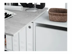 Loungitude Mesa escritorio reversible Office Blanco Clearance