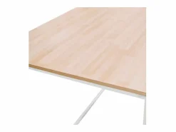 Basic Mesa estudio Mia roble Nordish/ 120x60 cm Adec Blanco Sale