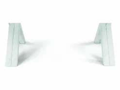 Mesa extensible de madera blanca 180x100 cm - 480x100 cm - GALLIPOLI^ Sale