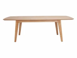 Mesa extensible nórdica de contrachapado de roble 180-230 cm FIFTIES^Miliboo Discount