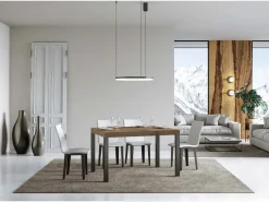 ITAMOBY Mesa extensible 140/400x90 cm Everyday roble natural patas antracita Marru00f3n Sale