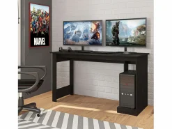 Mesa Gamer Nero Estudio Oficina 136cm^ Best