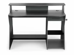 Mesa Gaming Skin Gris/ con Cajón y Gancho para Cascos 90x124x60 cm^ Clearance