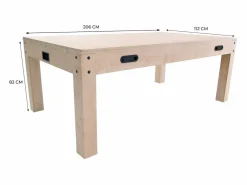 Mesa Multijuego 7 en 1 Billar Ping Pong Air Hockey Ajedrez con Accesorios^Monstershop Hot