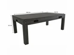 Mesa Multijuego 7 en 1 Billar Ping Pong Air Hockey Ajedrez con Accesorios^Monstershop Clearance