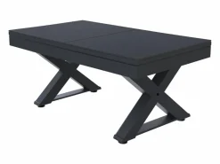 Mesa multi-juegos de madera negra ping-pong y billar TEXAS^Concept-Usine New