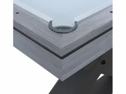 Concept-Usine Billar|Mesa multi-juegos de madera ping-pong y billar TEXAS