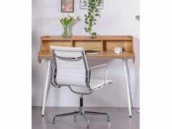 Nest Dream Escritorio Secreter|Mesa nórdica de escritorio en madera maciza de roble - Oakland - Roble Americano