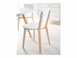 MSO Mesa Extensible|Mesa redonda escandinava con extensión 102cm Storend - Juego de 4 sillas Storend (360€)
