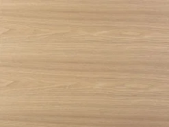 Vente-unique Mesa De Comedor|Mesa redonda para 4 personas chapada en roble - Natural claro - ANTALIZA