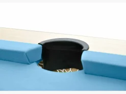 Mesa transformable en billar y ping-pong BALTHAZAR - Azul^Vente-unique Discount