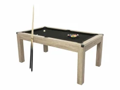 Vente-unique Billar|Mesa transformable en billar y ping-pong, , Ancho 182 x Prof. 102 x Alt. 80 cm, HENK