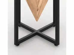 Mesita de madera de acacia y metal - Shanghai^Rendez-Vous Déco Discount