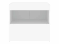 Mesita de noche con luces LED 50x40x45 cm^Clicnbuy Online