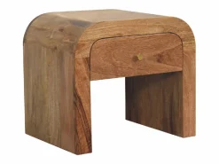 Mesita De Noche|Mesita de noche Darcy de Artisan Furniture, 1 cajón, marrón claro