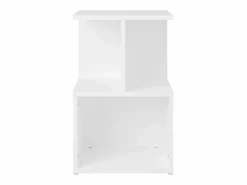Clicnbuy Mesita de noche de aglomerado 35x35x55 cm Blanco Sale