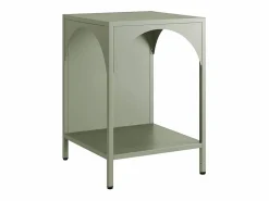 Sweeek Muebles Niño|Mesita de noche industrial de metal, set de 2