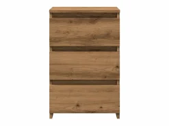 Mesita de noche madera de ingeniería roble artisan 40x35x62,5cm^Clicnbuy Online