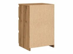 Mesita de noche madera de ingeniería roble artisan 40x35x62,5cm^Clicnbuy Online