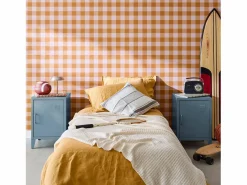 Sweeek Muebles Niño|Mesita industrial con 1 puerta, set de 2 gris