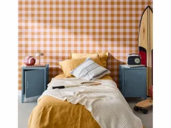 Sweeek Muebles Niño|Mesita industrial con 1 puerta, set de 2 gris
