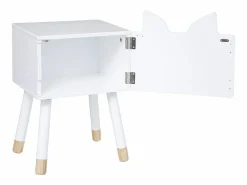 Atmosphera Mesita mdf 53x26.5x34cm Blanco Hot