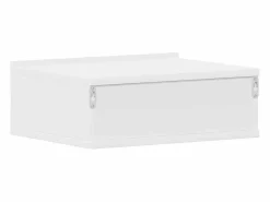 vidaxl Mesita De Noche|Mesitas de noche flotantes 2 uds madera ingeniería