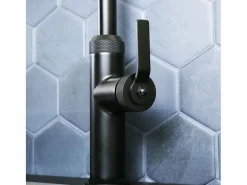 Essebagno Mezclador de fregadero Architek mate Negro New