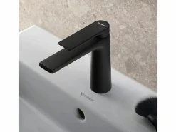 DURAVIT Mezclador de lavabo talla M Tulum Freshstart mate sin extraíble ni desagüe Negro Discount