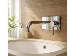 Essebagno Grifo|Mezclador empotrado de lavabo Encarond cromado