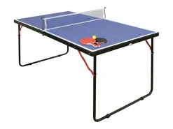 Vente-unique Ping Pong|Mini mesa de ping-pong , con raquetas, pelotas y red, L137 x Alt. 67 cm, DENIS