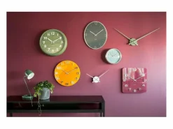 KARLSSON Mini reloj de pared little big time Gris
