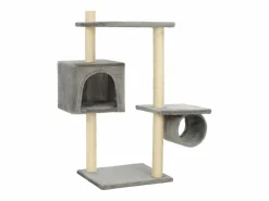 Garden Furniture Juego De Animales|Mora Rascador para gatos con poste rascador de sisal 260 cm