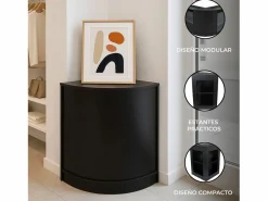 Mostrador Comercial Esquinero Curvo CM60 60x60x90cm –^Monstershop Sale