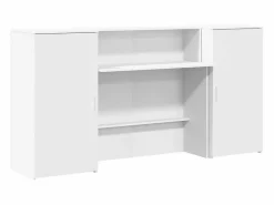 Clicnbuy Escritorio Tradicional|Mostrador de recepción 200x50x103,5 cm madera ingeniería