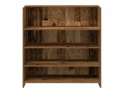 Clicnbuy Mostrador de recepción madera vieja 100x50x103,5 cm Marru00f3n Best