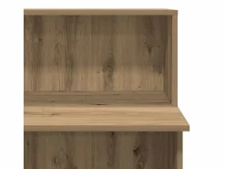 Clicnbuy Escritorio Tradicional|Mostrador de recepción roble artisian 100x50x103,5 cm
