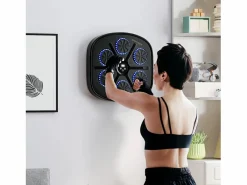 Máquina de Boxeo con Música, Bluetooth, LED, Montaje en Pared, para Adultos, Negra (41,8 x 44,6 x 7,5 cm) Negro Discount