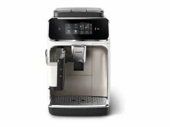 Philips Máquina de café espresso automática Serie 2300 EP2339/40 LatteGo cromo, pantalla táctil, molinillo cerámico, filtro AquaClean Blanco Online