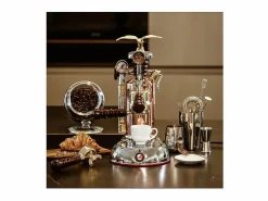Smeg Máquina de espresso La Pavoni Esperto Edotto 1,6L Cromo Cobre Oro - 950W, Diseño Multicolor Bronce Best