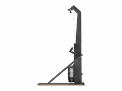 Máquina de esquí de aire con soporte de suelo - Half Human - Casa/Apartamento - Pantalla LCD con 8 programas Negro Best