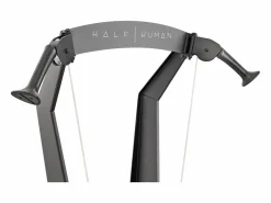 Máquina de esquí de aire con soporte de suelo - Half Human - Casa/Apartamento - Pantalla LCD con 8 programas Negro Best