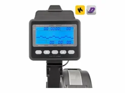 Máquina de remo Air Fitness - Half Human - Pantalla LCD con 8 programas - Hogar/Apartamento - Conexión Bluetooth / App^ Clearance