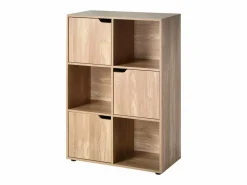 Calicosy Librería|Mueble 6 estantes con 3 puertas