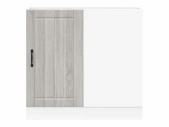vidaxl Mueble bajo de cocina Lucca madera contrachapada sonoma Gris Hot