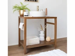 Mueble bajo de teca 80cm DEWI^Happy Garden Sale
