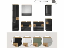 Vicco Mueble De Lavabo|Mueble bajo lavabo 73.1x37x64 eden